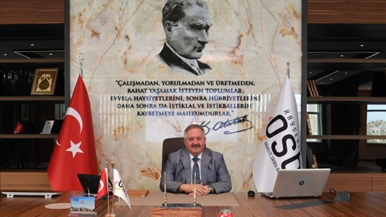 Kayseri'de Başkan Tahir Nursaçan’ın Zafer Bayramı mesajı