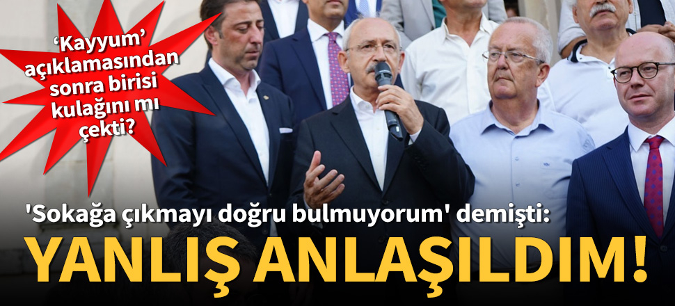 'Sokağa çıkmayı doğru bulmuyorum' demişti....