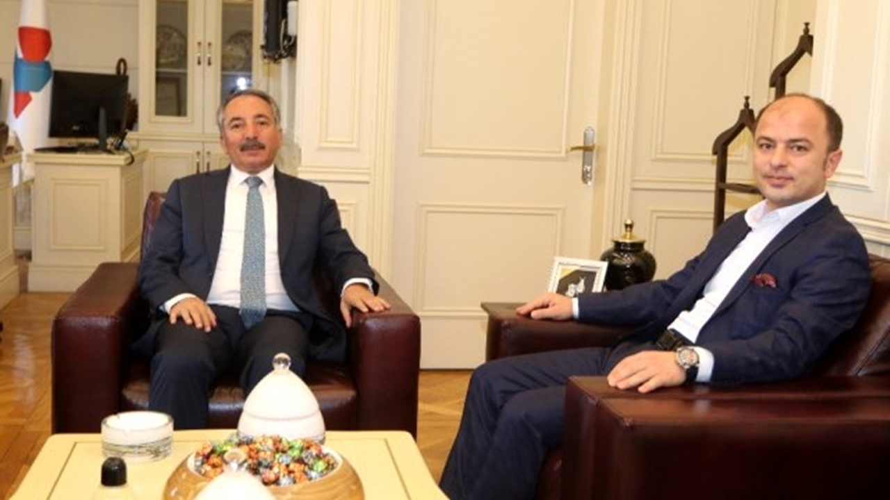 Ağrı'da Başsavcı Hasan Turgut’tan Rektör Karabulut’a ziyaret