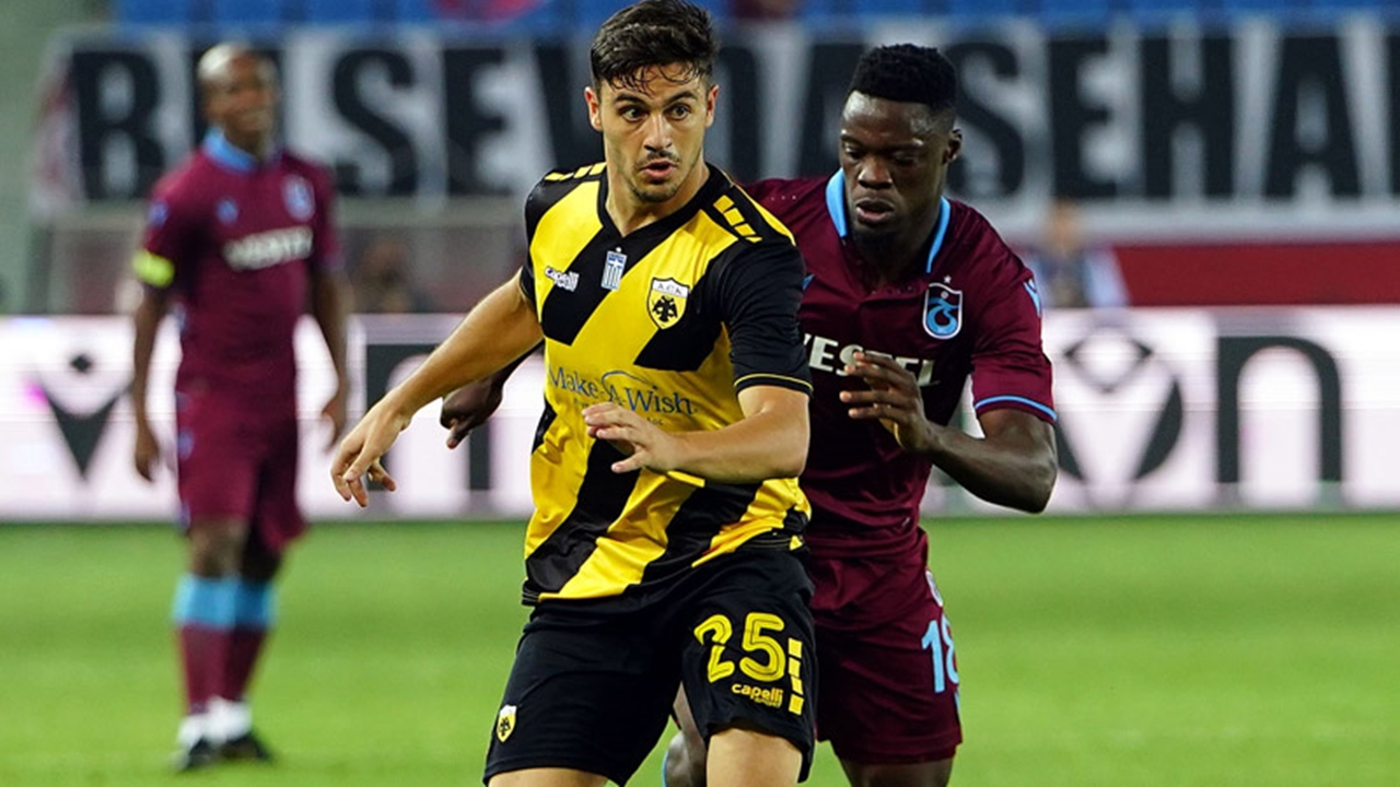 Trabzonspor, AEK'ya 2-0 yenildi ama gruplara kaldı