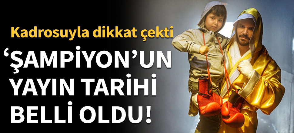 Merakla beklenen dizinin yayın tarihi belli oldu!