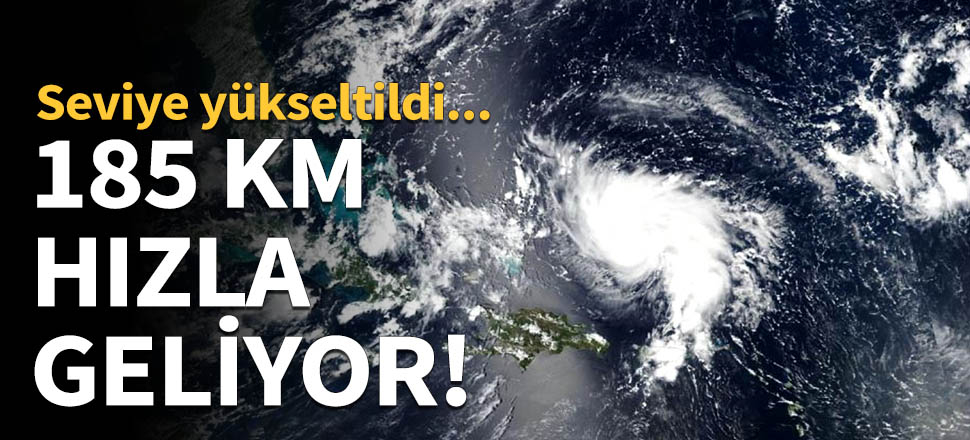 185 km hızla geliyor!