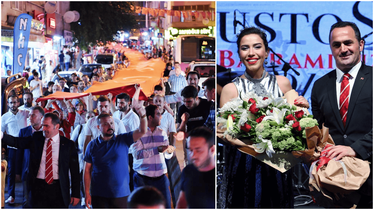 Beyoğlu'nda Burcu Güneş ile zafer gecesi!