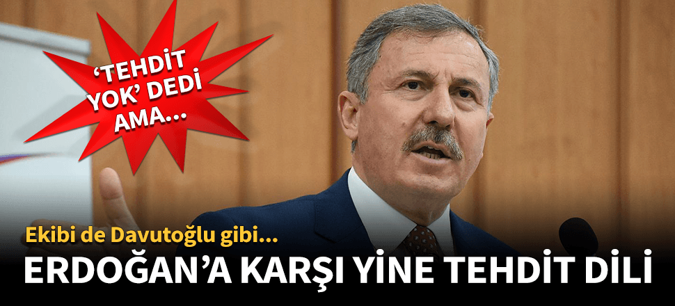 Davutoğlu'nun ekibinden Erdoğan'a karşı tehdit dili!