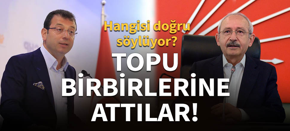 Topu birbirlerine attılar!