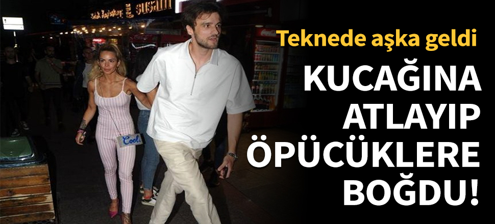 Kucağına atlayıp öpücüklere boğdu!
