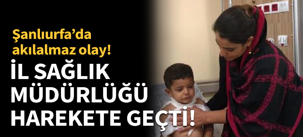 İl Sağlık Müdürlüğü harekete geçti!