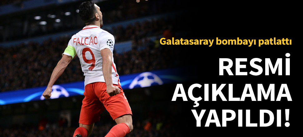 Galatasaray, Falcao'yu açıkladı!