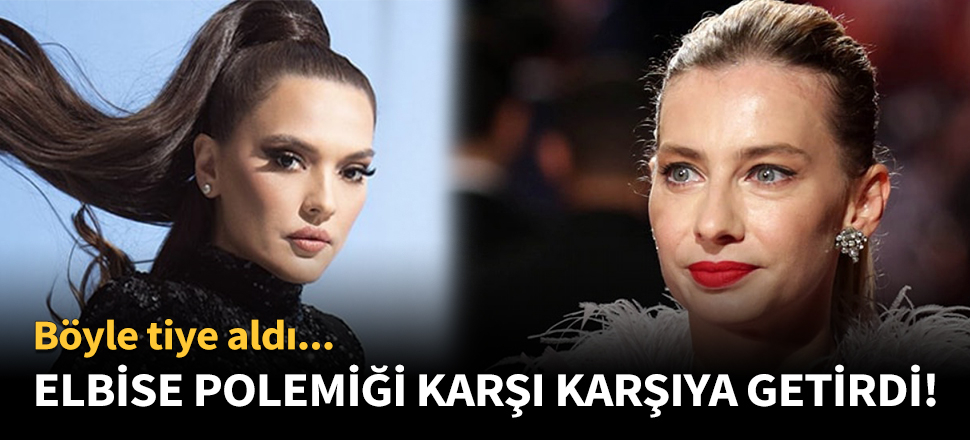 Elbise polemiği karşı karşıya getirdi!