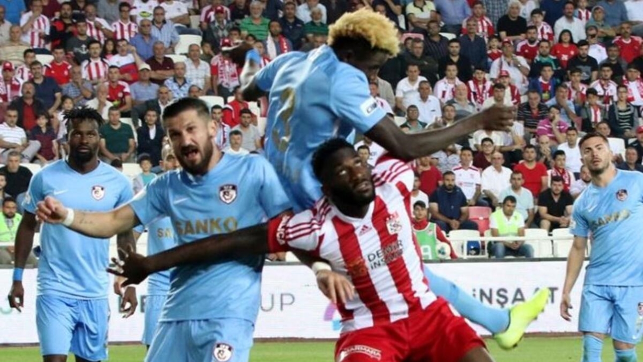 Sivasspor ile Gazişehir Gaziantep yenişemedi!