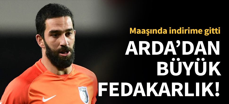 Arda Turan, yıllık ücretinde indirime gitti!