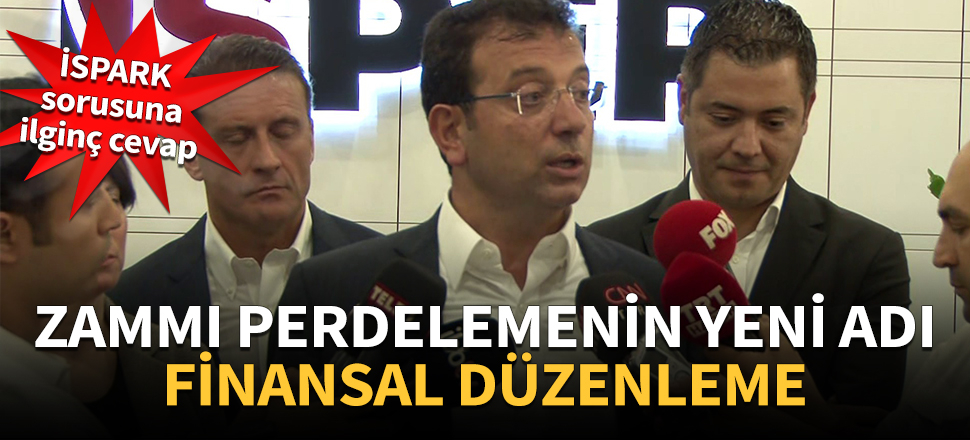 Zammı perdelemenin yeni adı: Finansal düzenleme!