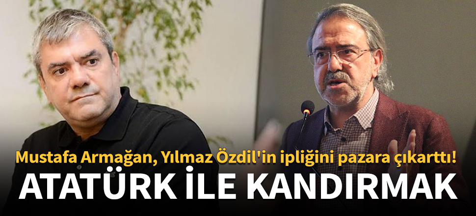 Mustafa Armağan, Yılmaz Özdil'in ipliğini pazara çıkarttı!