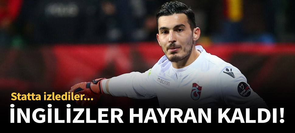 9 şutta 8 kurtarış!