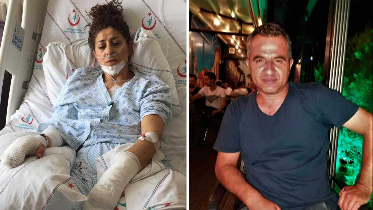 Eşini 15 yerinden bıçakladı