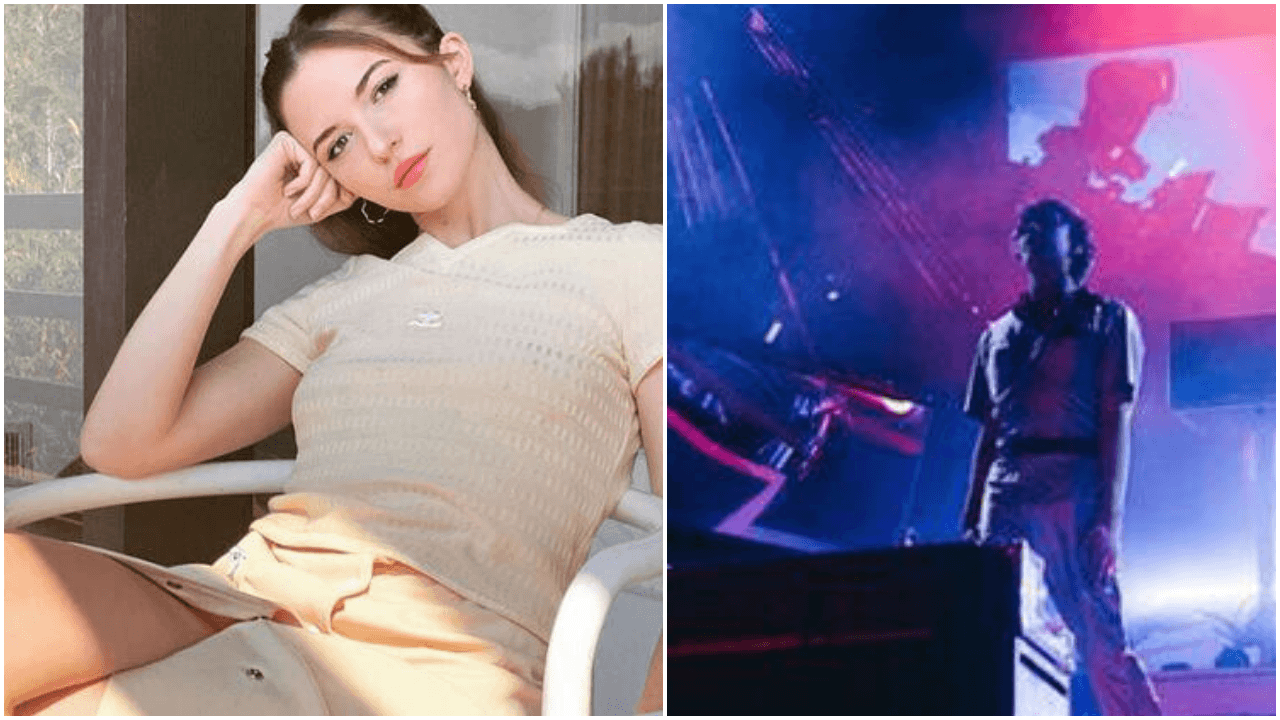 Grammy ödüllü DJ Flume sahnede ilişkiye girdi!