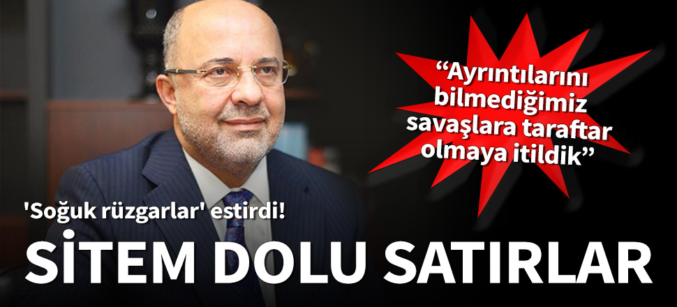 Mehmet Soysal'dan sitem dolu satırlar...
