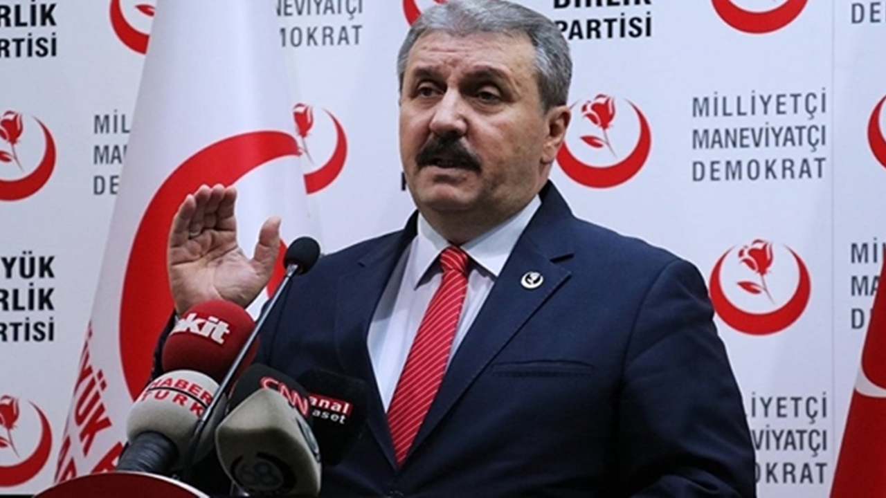 Ankara'da Mustafa Destici'den 'Sivas Kongresi' mesajı