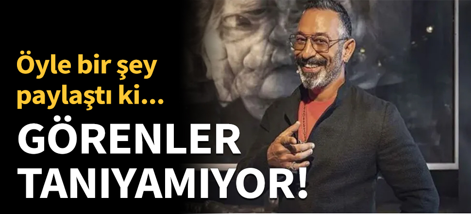 Cem Yılmaz'ı görenler tanıyamıyor!