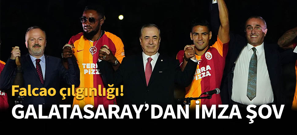 Galatasaray'da imza şov...