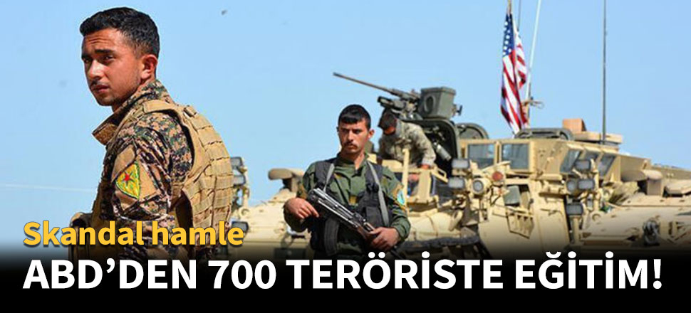 YPG/PKK'dan 700 teröriste ortak eğitim!