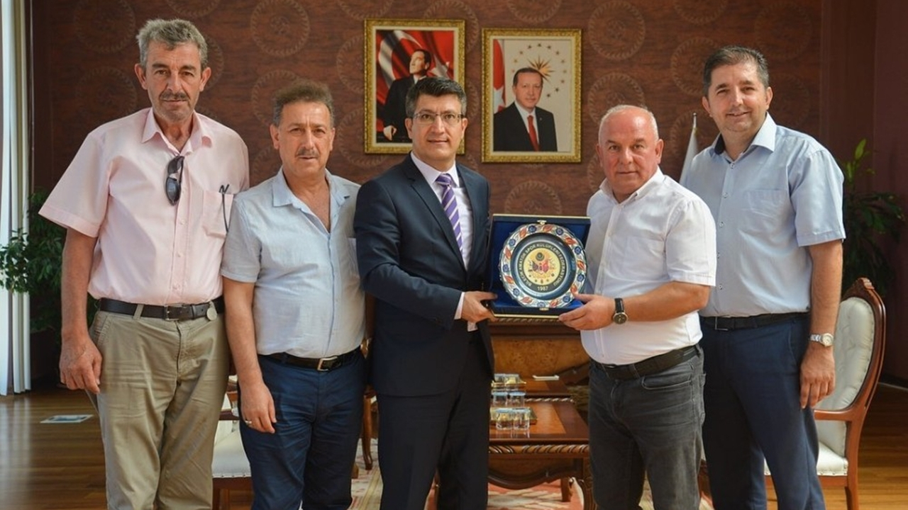 Bilecik'te ASKF’dan Rektör İbrahim Taş’a ziyaret