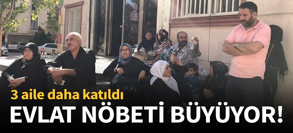 HDP önündeki evlat nöbeti büyüyor!