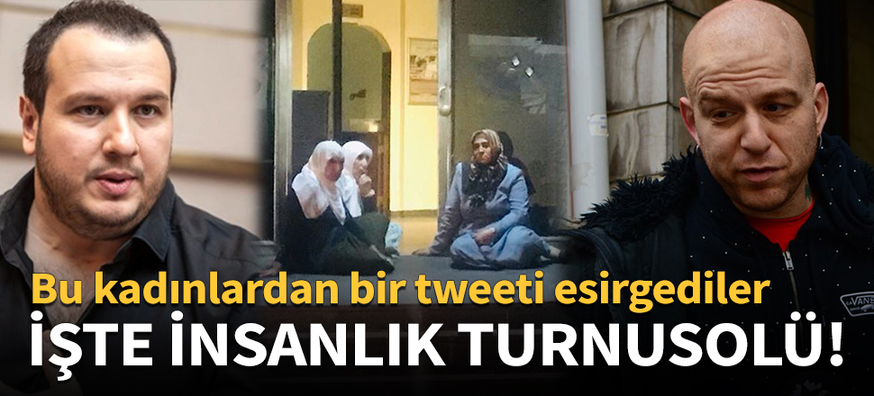 Bu kadınlardan bir tweeti esirgediler!