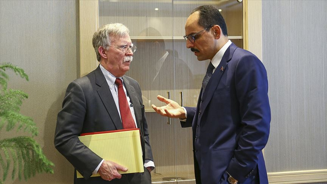 İbrahim Kalın'dan Bolton'la kritik görüşme!