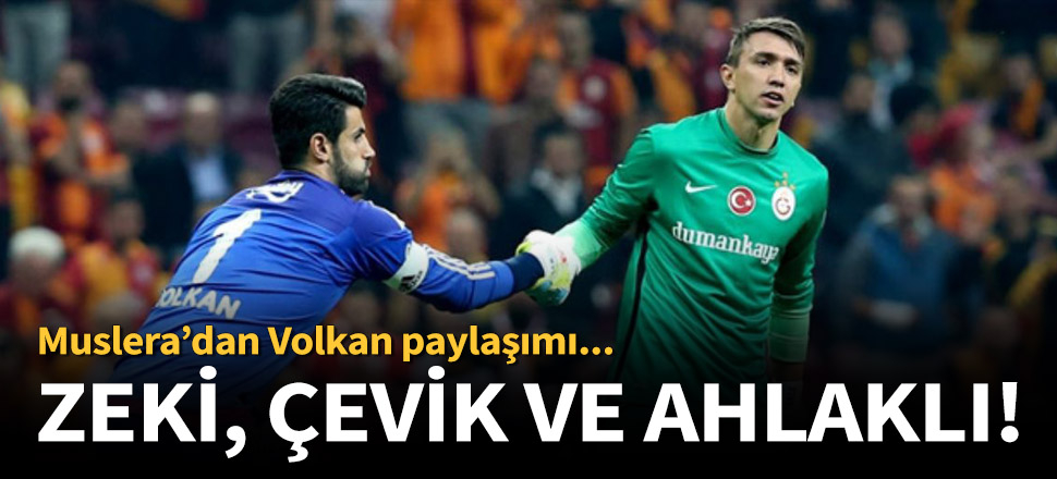 Muslera'dan örnek davranış!