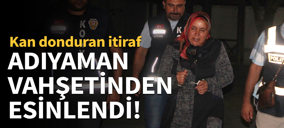 Adıyaman'daki vahşet ona ilham verdi!