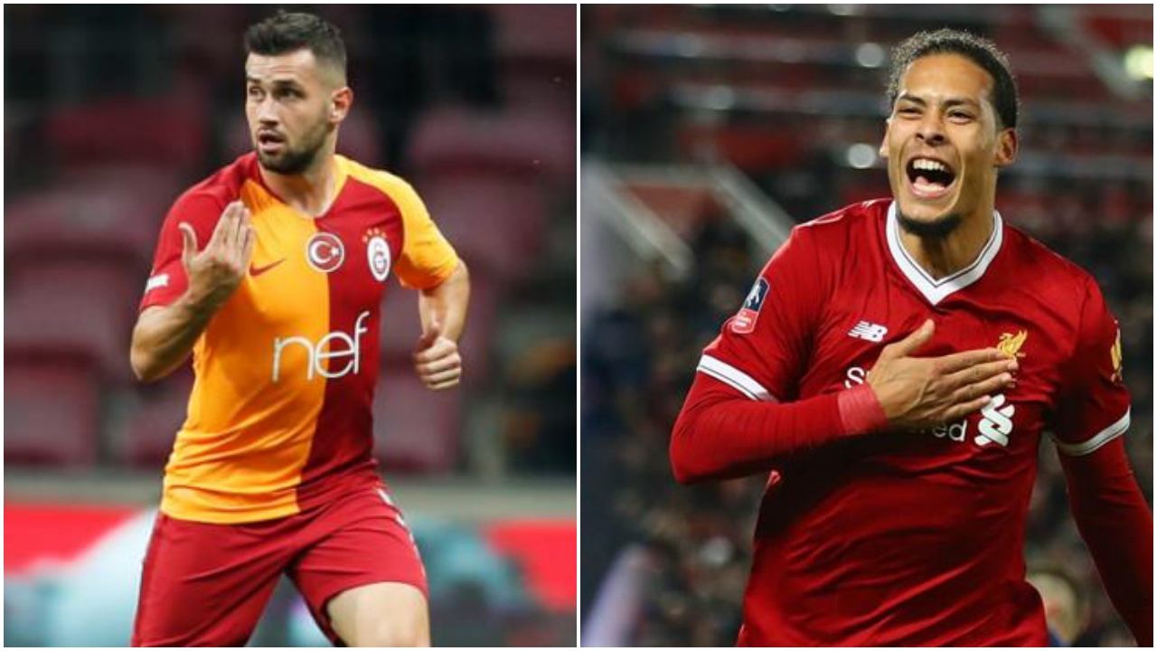 'Van Dijk ile kuru fasülye yerdik'