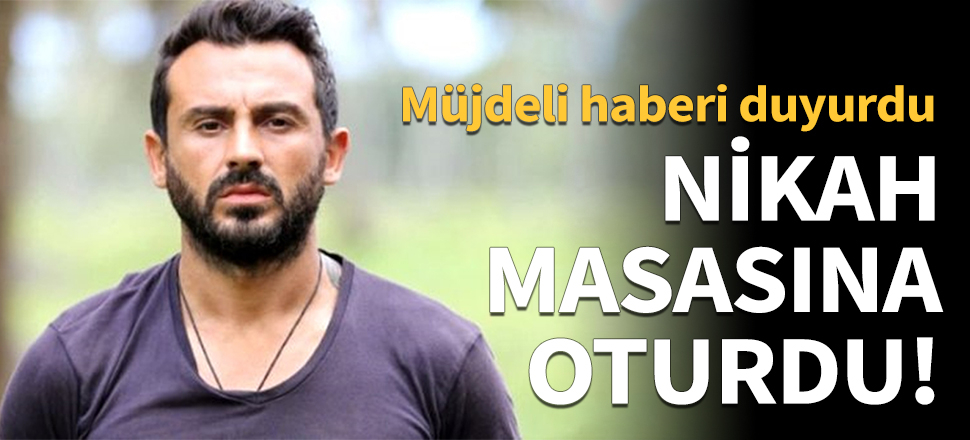 Eski futbolcu nikah masasına oturdu!