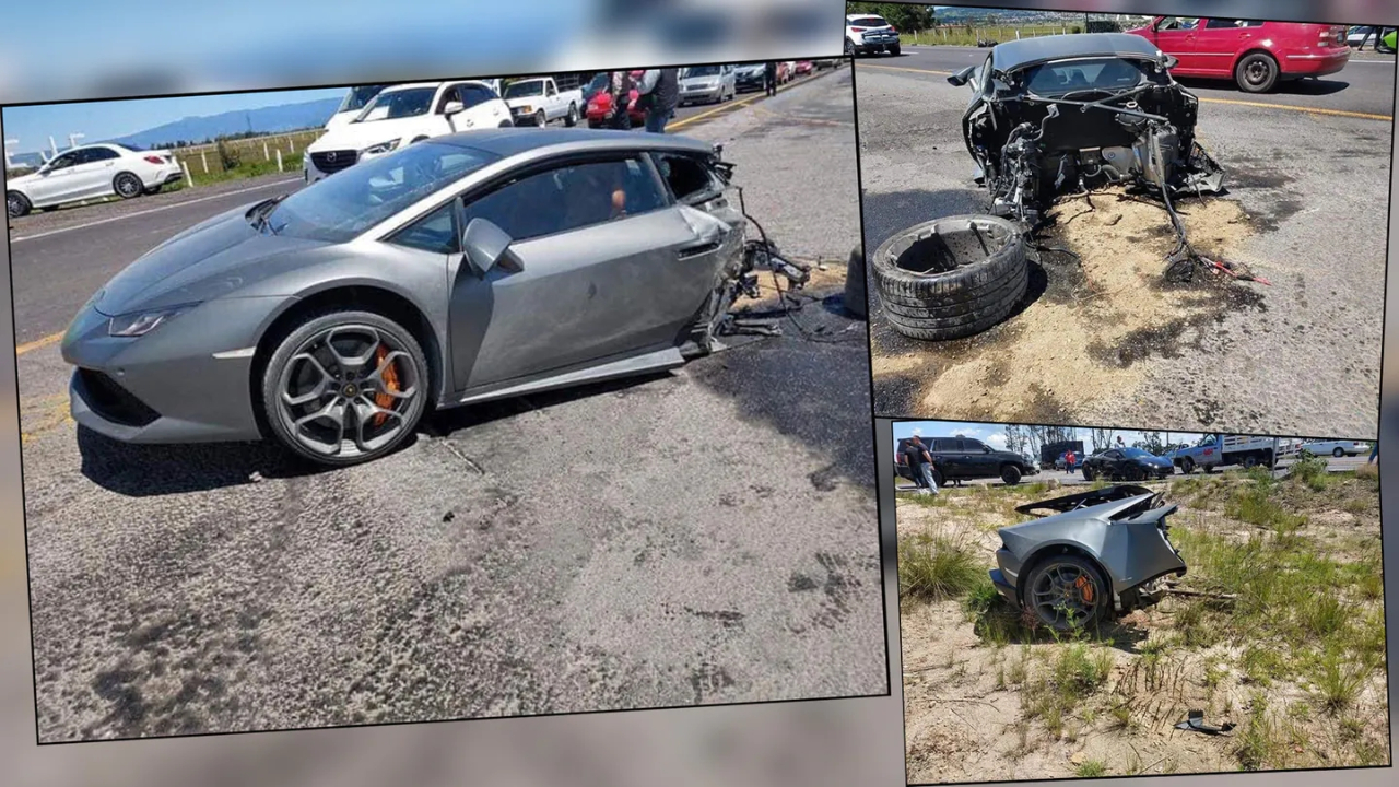 Lamborghini böyle ikiye bölündü!