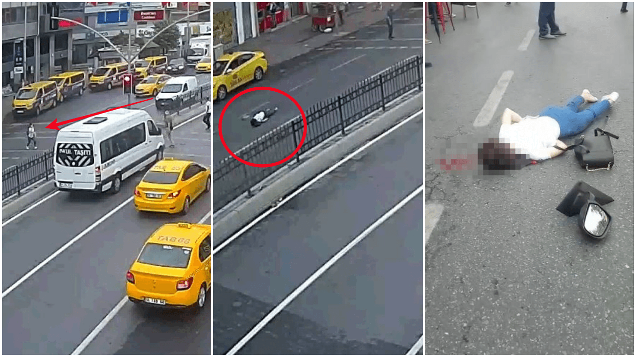 Kırmızı ışıkta alkollü sürücü dehşeti!