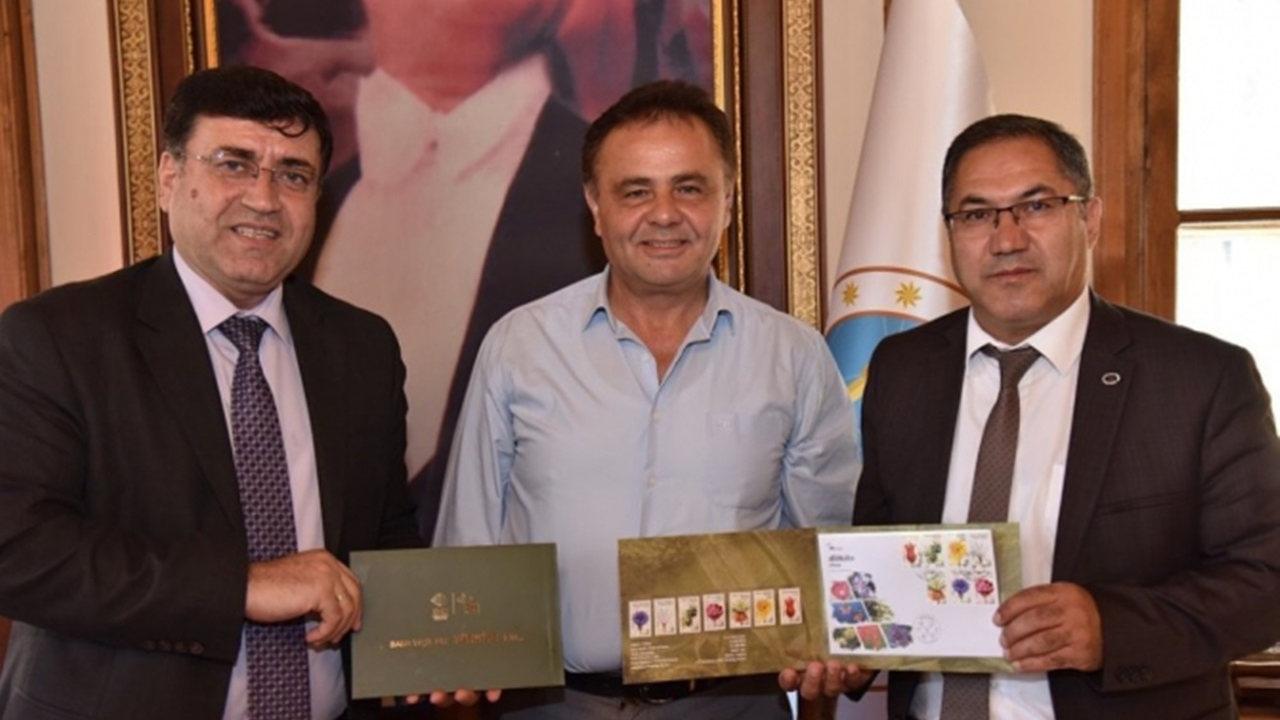 Bilecik PTT yöneticilerinden Başkan Semih Şahin’e ziyaret