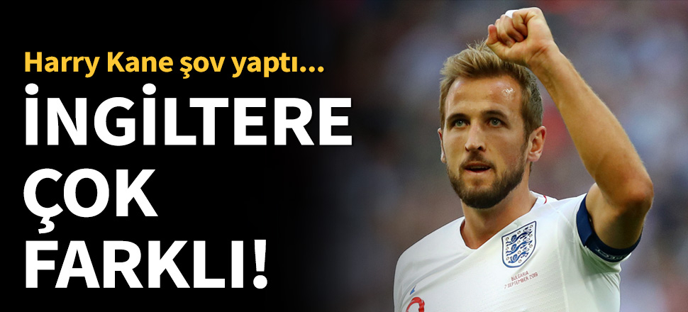 İngiltere, Bulgaristan'ı 4 golle geçti!