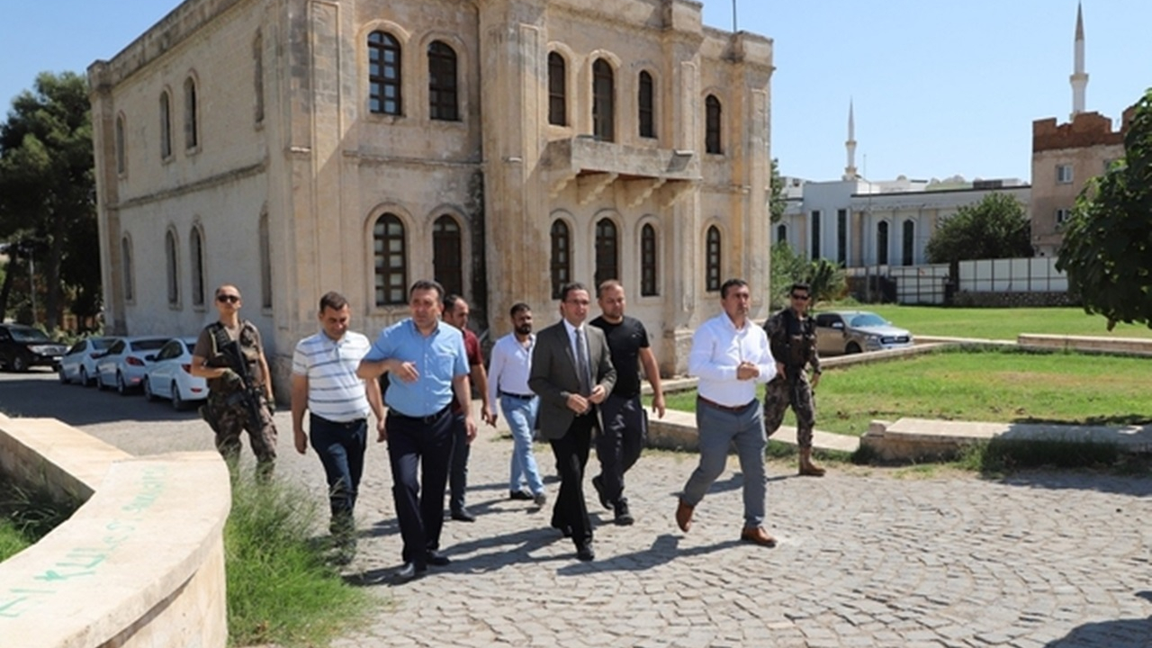Şırnak'ta Kaymakam Davut Sinanoğlu kurumları inceledi