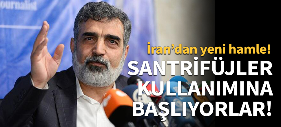 Santrifüjler kullanımına başlıyorlar!