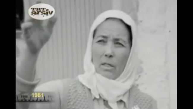 1981'lerde Aksaray'da görülen ufo!