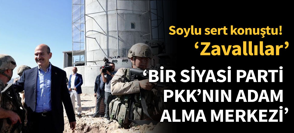 'Bir siyasi parti PKK'nın adam alma merkezi'