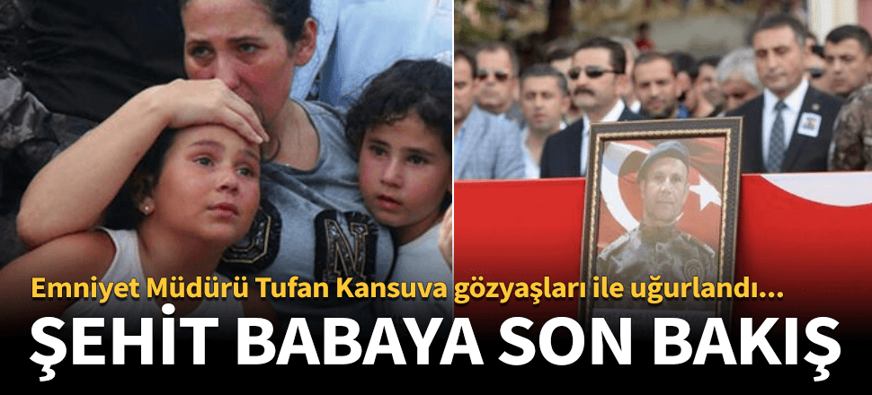 Emniyet Müdürü Kansuva gözyaşlarıyla uğurlandı!