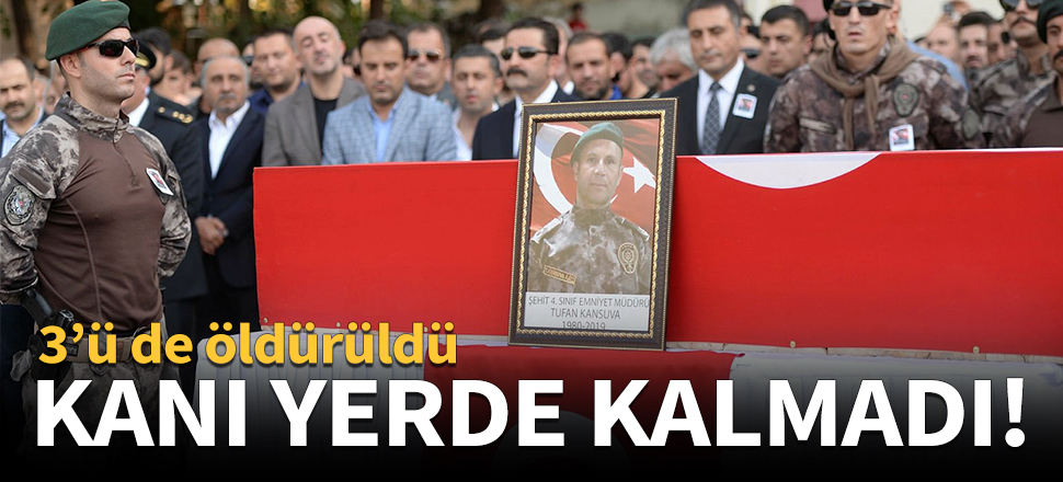 Mardin şehidinin kanı yerde kalmadı!