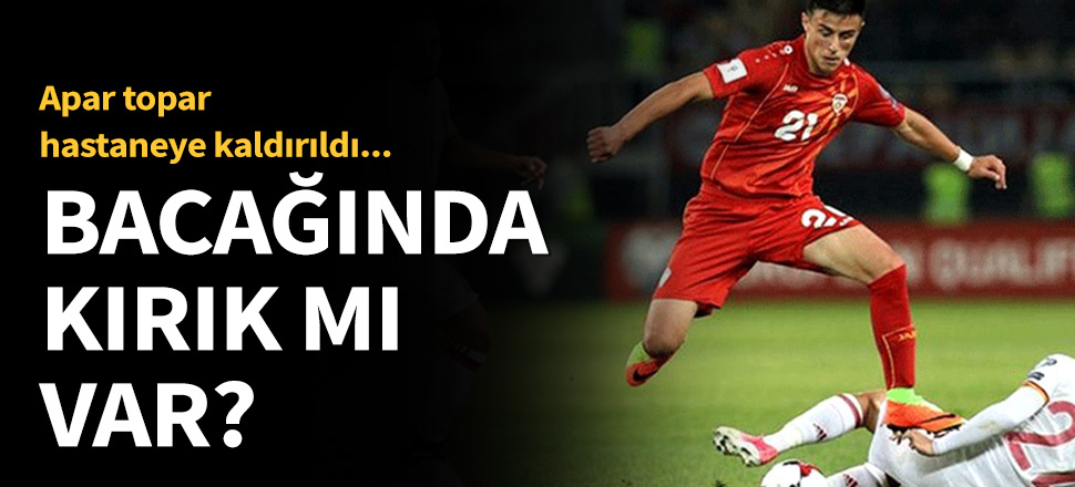 Antrenmanda sakatlandı!