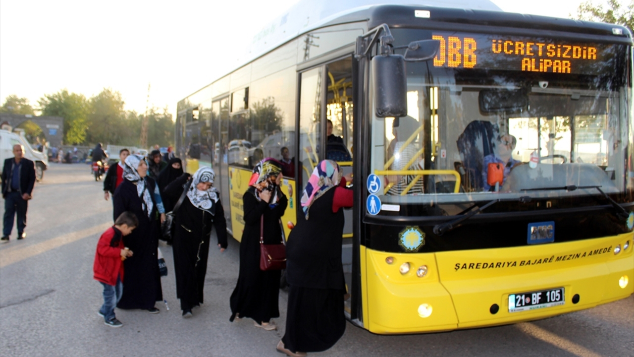 Diyarbakır'da ulaşım yarın ücretsiz olacak...