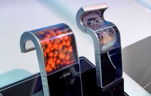 Samsung'dan bükülebilir ekranlı telefon!