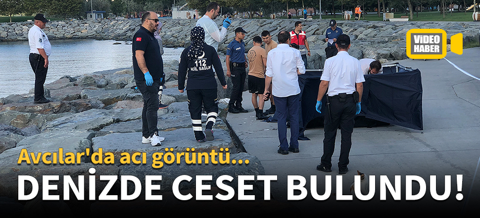 Denizde ceset bulundu!