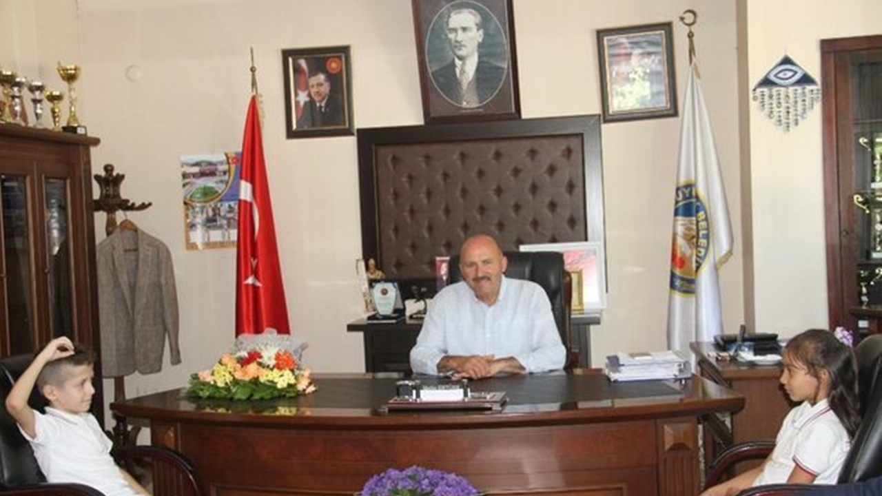 Aydın'da Başkan Metin Ertürk’e İlköğretim Haftası ziyareti