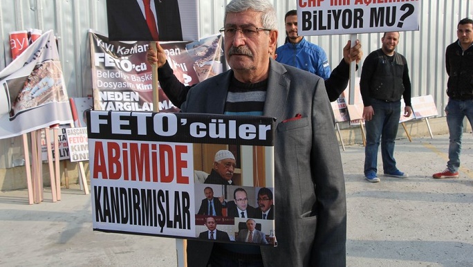 Kılıçdaroğlu'nun kardeşi hükümete destek yürüyüşünde!