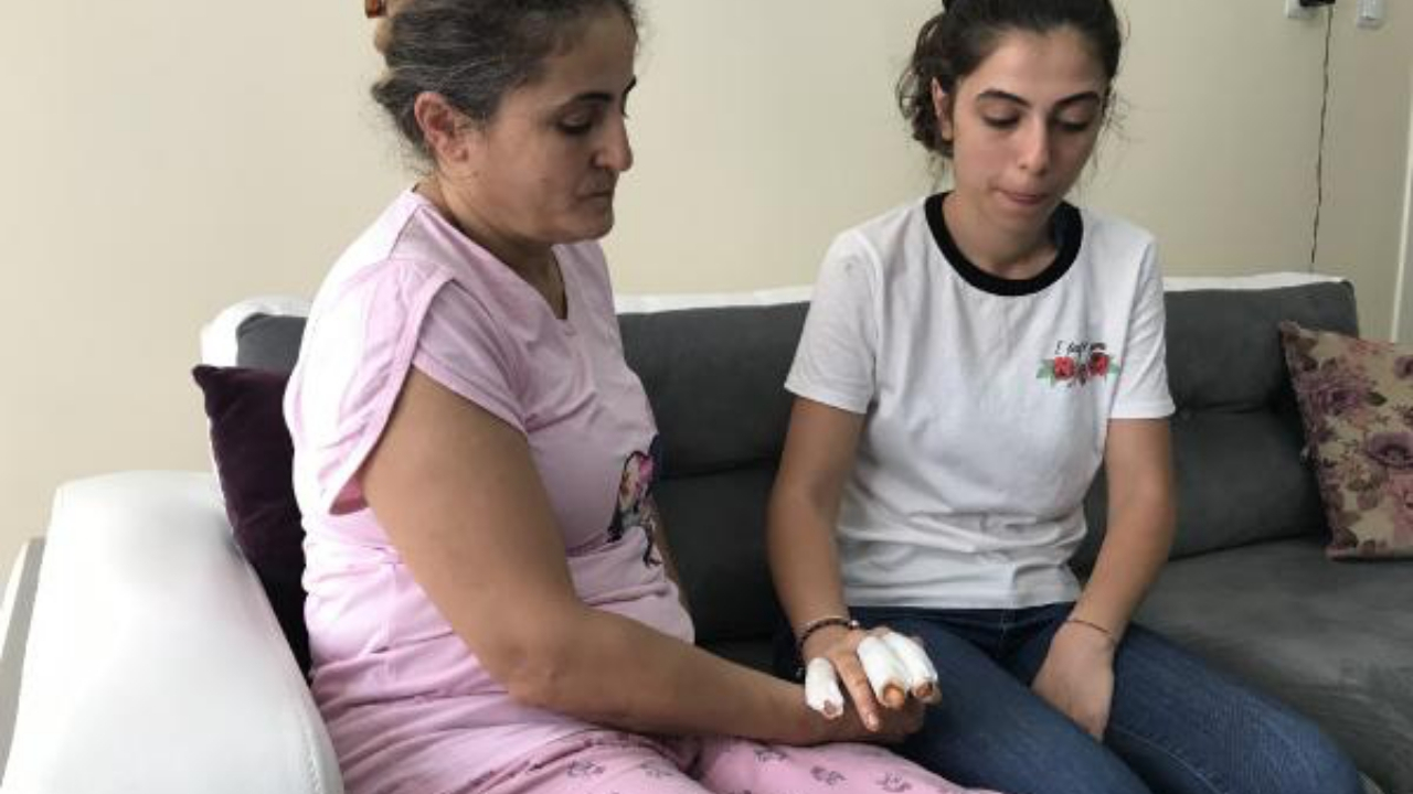 Hastane içindeki eski koca dehşeti kamerada